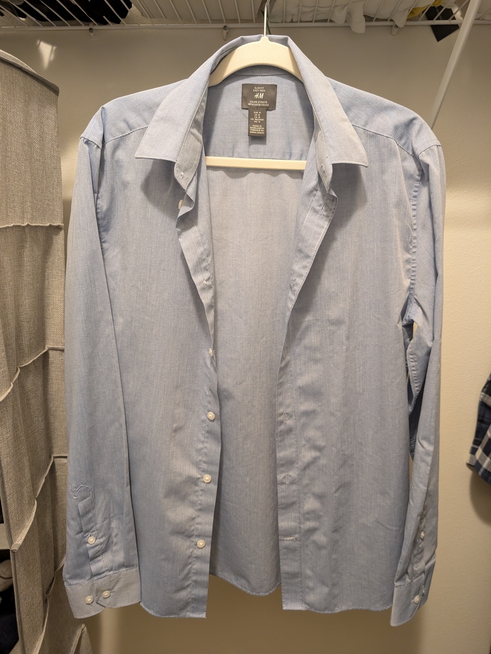 H&M Light Blue Men's Dress Shirt